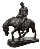 Dalesman Bronze Statue (Limited Edition of 12) by Ophelia Gordon Bell (1915 - 1975)