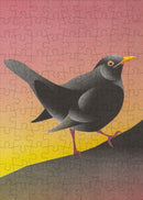 Black Bird 99 Piece Mini Puzzle