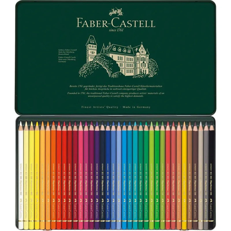 Faber Castell Polychromos Artists' Colour Pencils (Sets of 12, 24, 36 or 48)