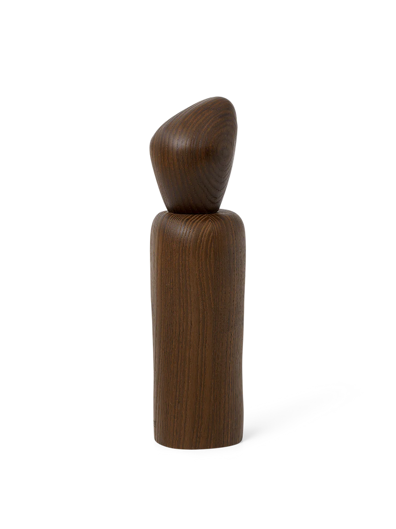 Ferm Living Dark Brown Wooden Grinder