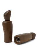 Ferm Living Dark Brown Wooden Grinder