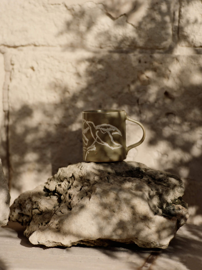 Ferm Living - Vuelo Mug - Elm Green