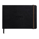 Clairefontaine Rhodia Touch Pen & Inkwash Book A5 Landscape - Black