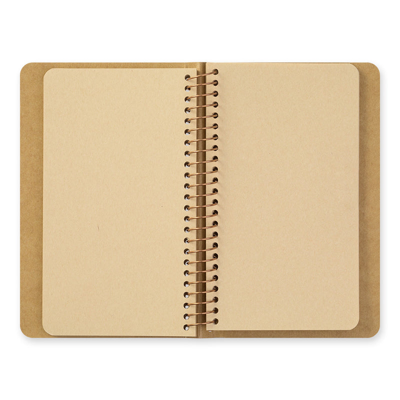 Slim Spiral Ring Notebook: DW Kraft Paper