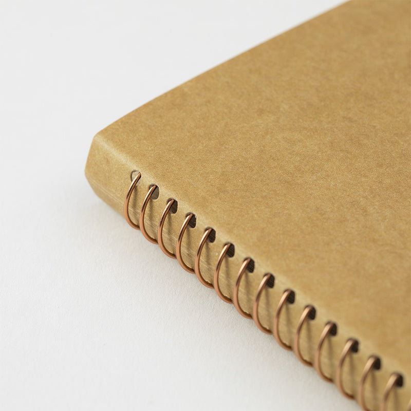 Slim Spiral Ring Notebook: DW Kraft Paper