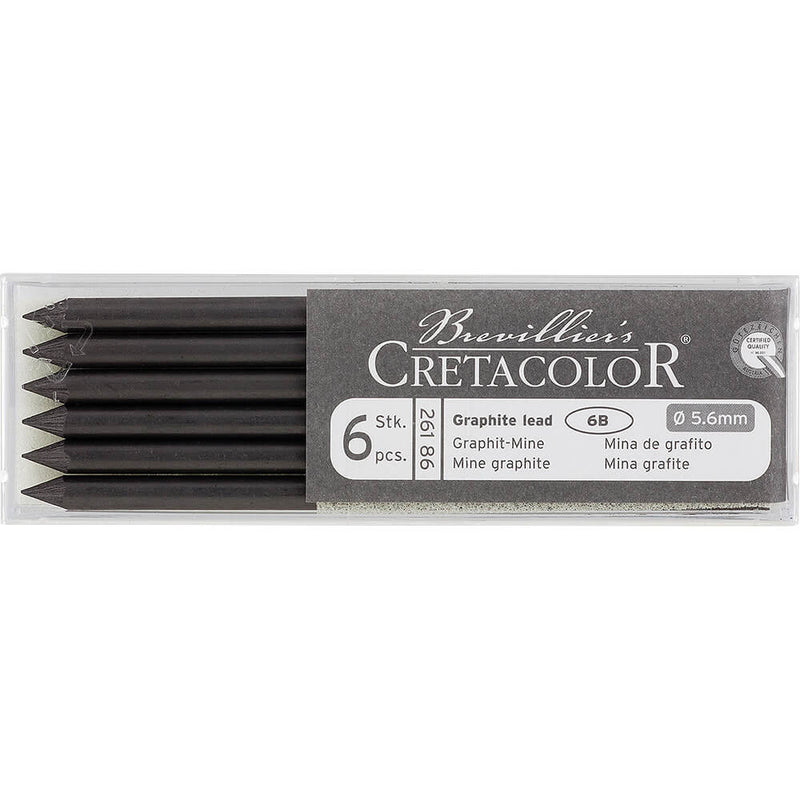 Cretacolor Graphite Leads (Set of 6)