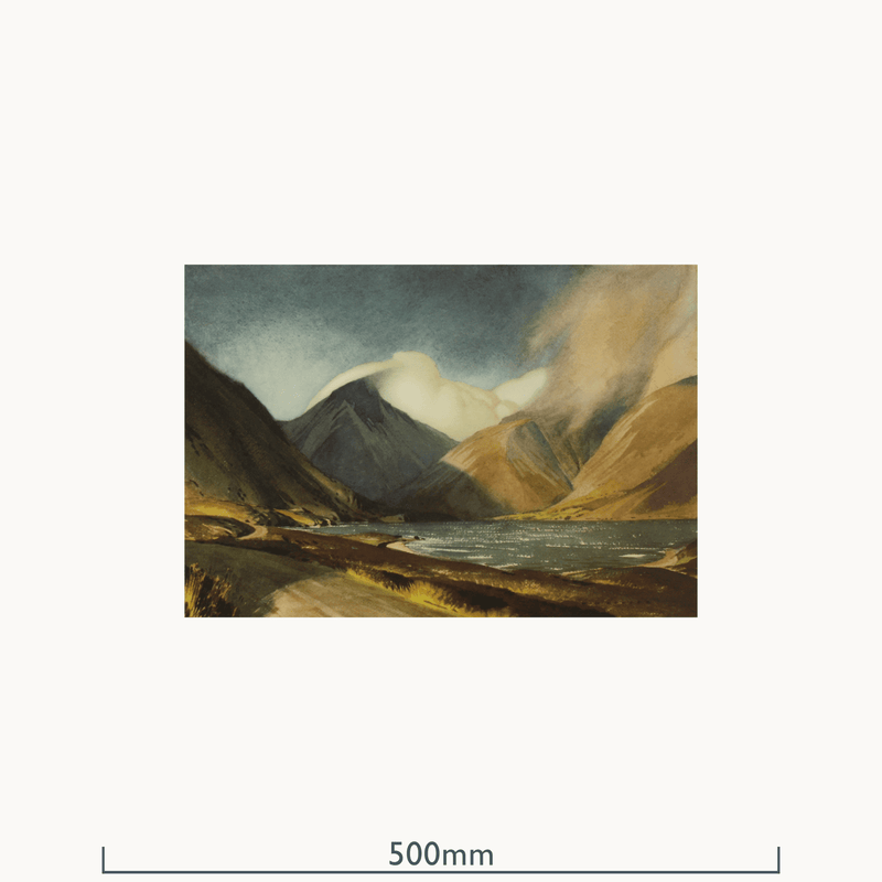 Wind and Sun, Wastwater by William Heaton Cooper R.I. (1903 - 1995)