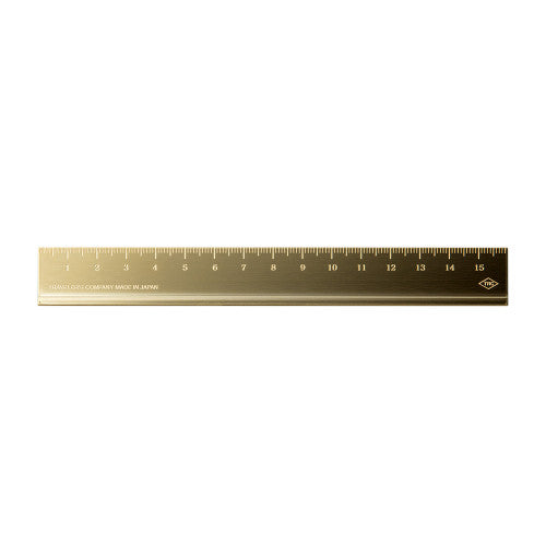 Travelers Company Brass Ruler (16cm)