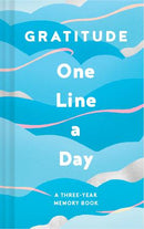 Gratitude One Line A Day - A Three Year Memory Book (Diary or Journal)