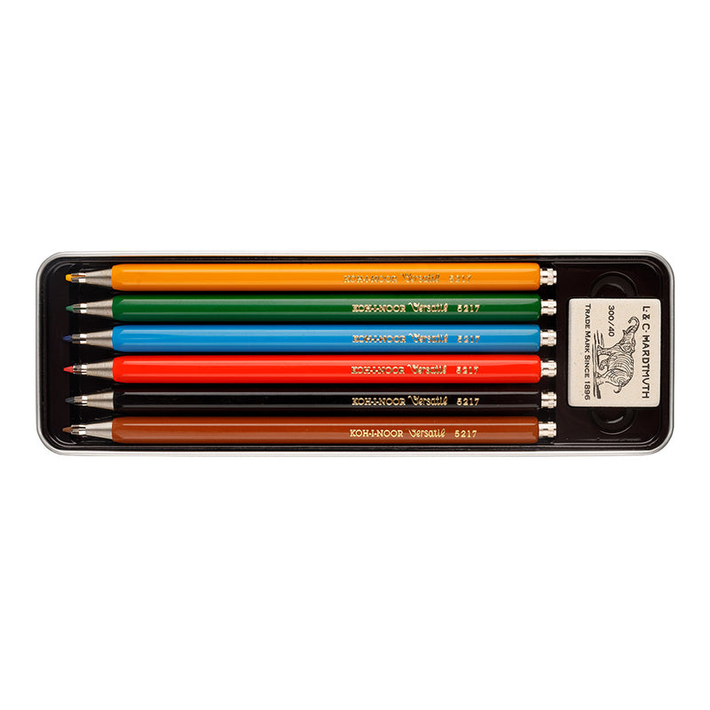 Koh - I - Noor Set of Mechanical Pencils (Set of 6)