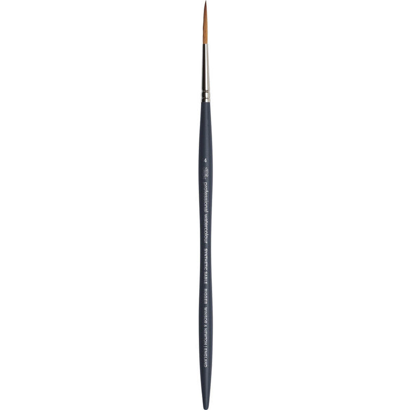 Winsor & Newton Pro Watercolour Brushes Synthetic Sable (Rigger)