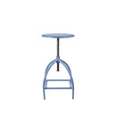Sire Stool - Natural/Light Blue