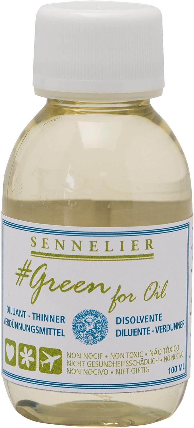 Sennelier Green for Oil Thinner (100ml)
