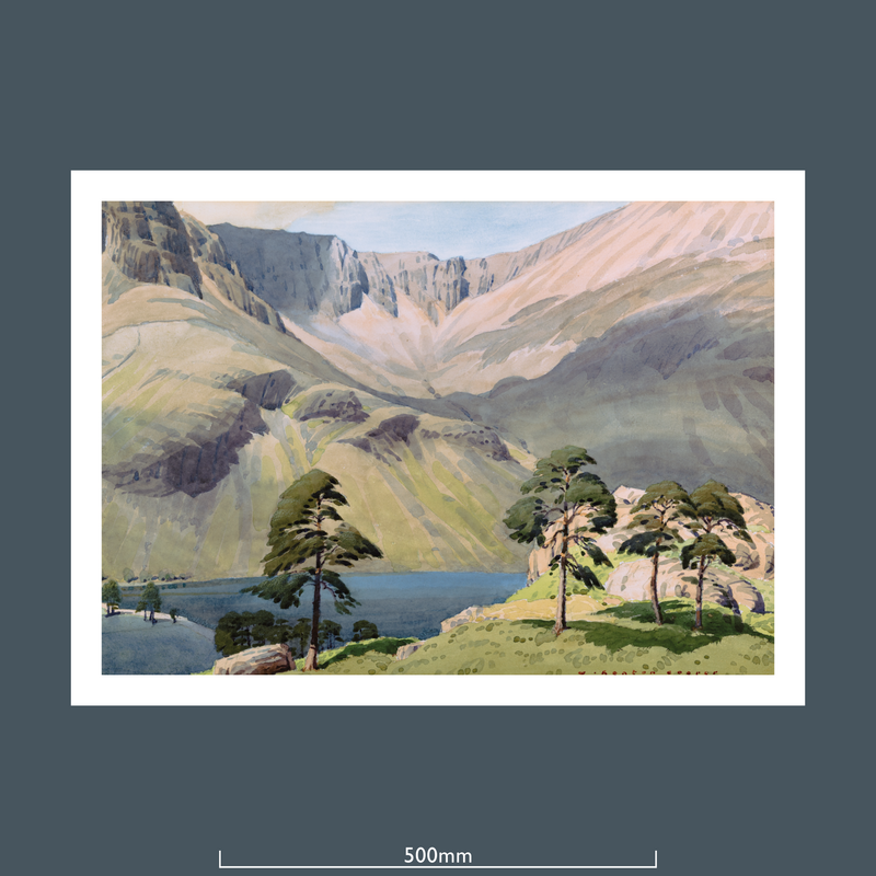 Buttermere and Burtness Combe by William Heaton Cooper R.I. (1903 - 1995)