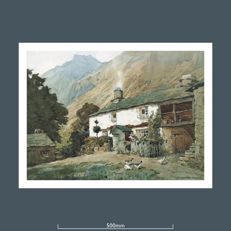 The Bield, Little Langdale by Alfred Heaton Cooper (1863 - 1929)