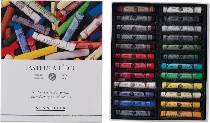 Sennelier Extra Soft Pastels Assorted Introductory Box (Set of 24)
