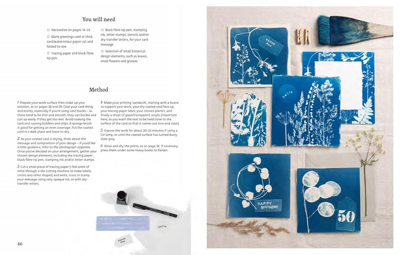 Beginner’s Guide to Cyanotype: Beautiful projects to print with light by Kim Tillyer