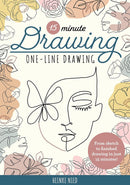 15-Minute Drawing: One-Line Drawing: Learn to draw florals, portraits, and more using a single line! (15-Minute Series) by Heinke Nied