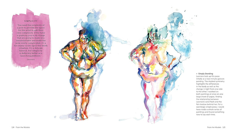 Contemporary Figures in Watercolour: Speed, Gesture and Story by Leo Crane & Roy Joseph Butler