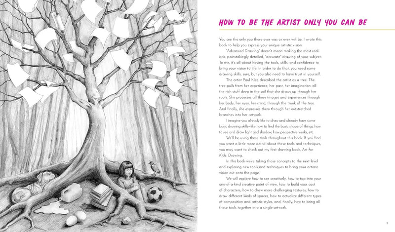 Art For Kids: Advanced Drawing (Paperback) by Kathryn Temple