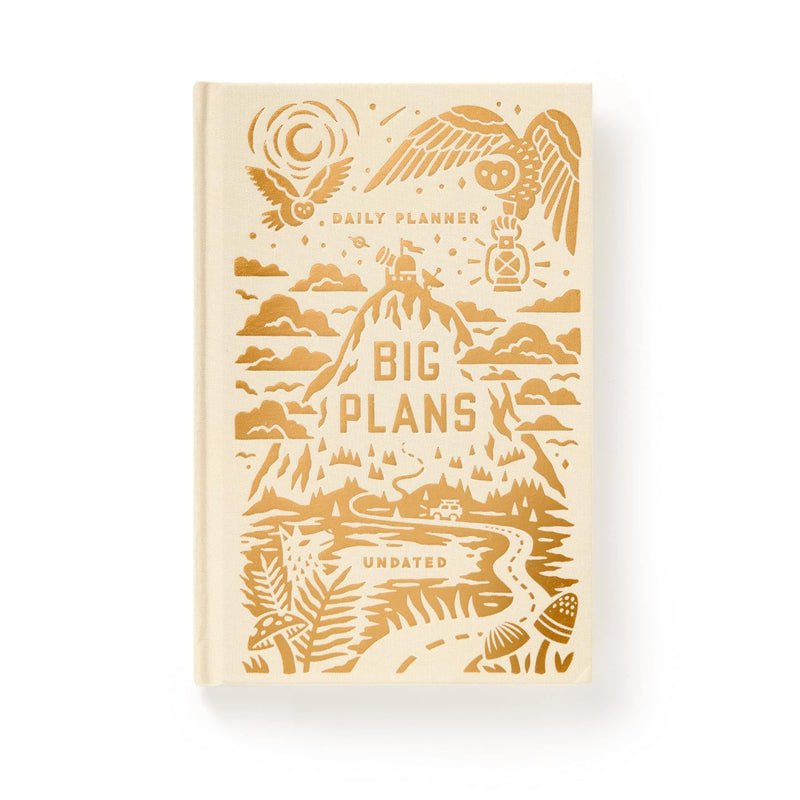 Big Plans Undated Standard Daily Planner