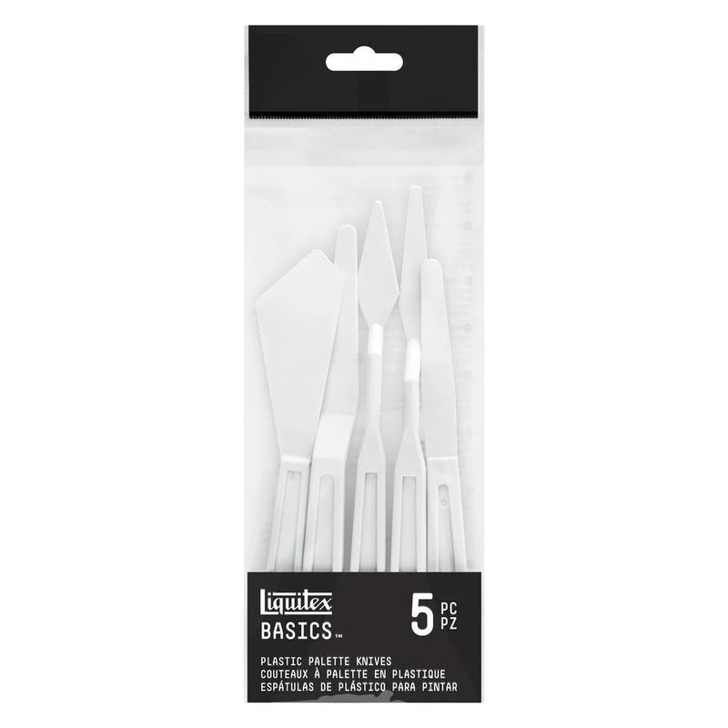 Liquitex Basic Plastic Palette Knife Set of 5