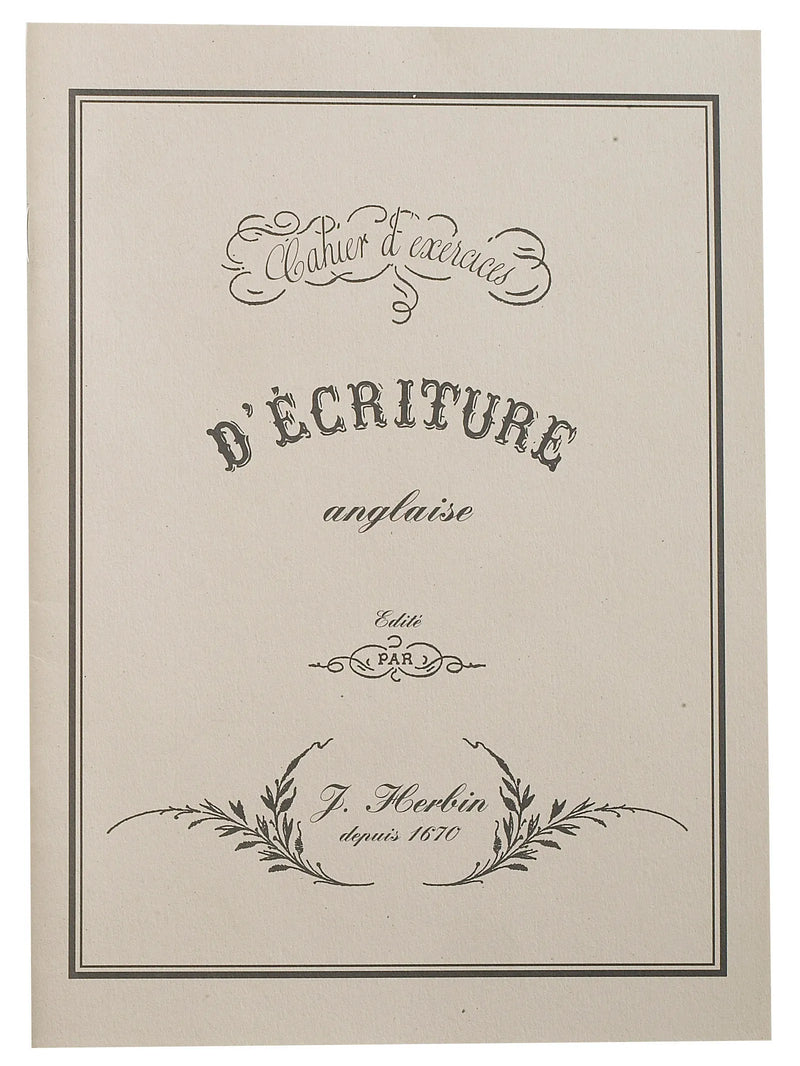 Herbin Copperplate Writing Copy Book