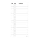 Midori Memo Pad To do List Navy