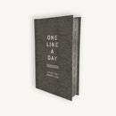 Charcoal Canvas One Line a Day by Chronicle Books