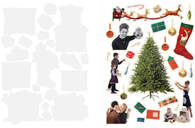 Christmas Collage Kit : Cut Up This Book (PB)