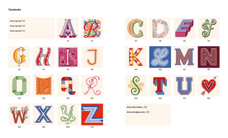 Creative Hand Lettering From A to Z by Kate Forrester (PB)