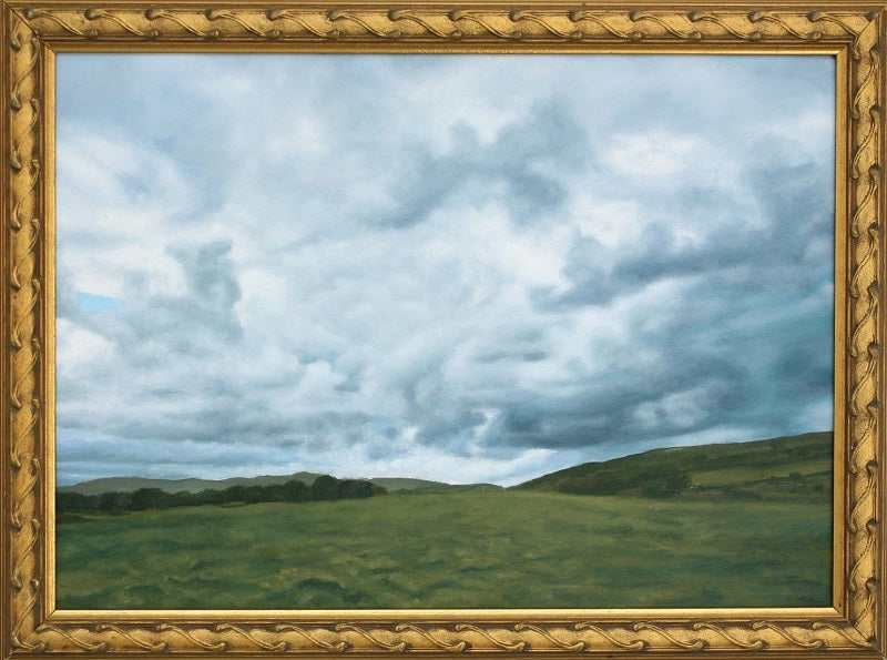 Cloud over a Cartmel Field - Original Painting by Adam Fenton