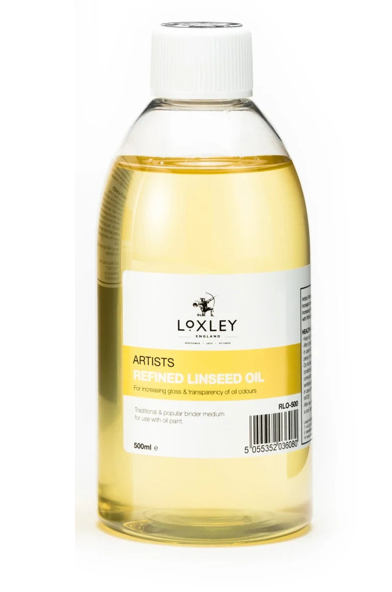 Loxley Artists Refined Linseed Oil (500ml)