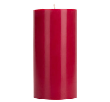 Tall Solid Guardsman Red Pillar Candle 15cm