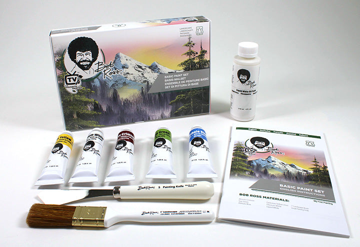 Bob Ross: Basic Oil Painting Set