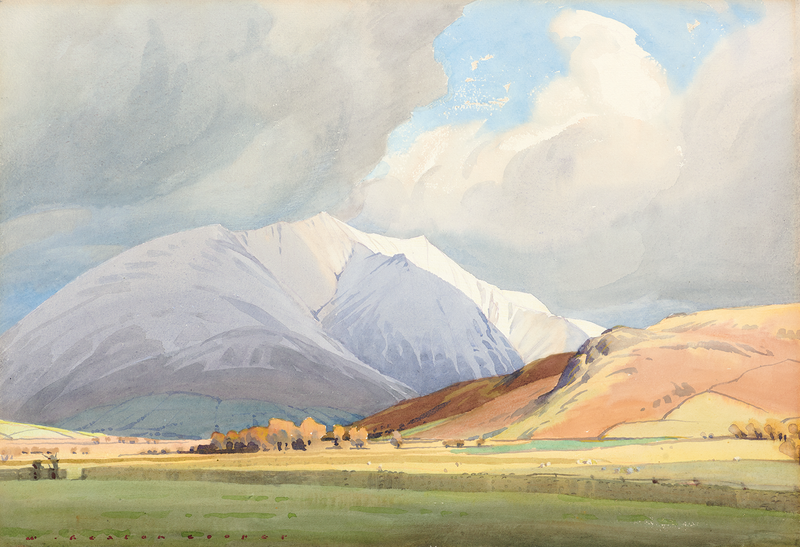 Blencathra and Low Rigg - Original Painting by William Heaton Cooper R.I. (1903 - 1995)