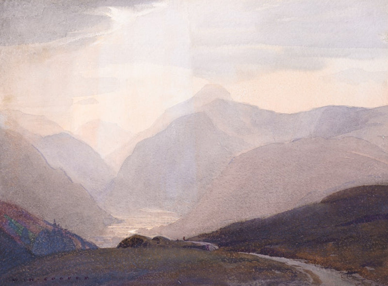 Borrowdale from the Watendlath Track - Original Painting by William Heaton Cooper R.I. (1903 - 1995)