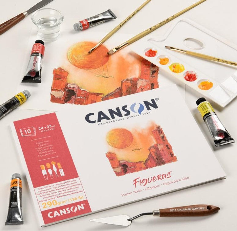 Canson Figueras Paper Pad for Oil & Acrylic