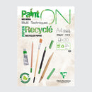 Clairefontaine Paint On Recycled Paper Pad