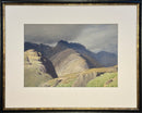 Cloud Shadows over Bowfell - Original Painting by William Heaton Cooper R.I. (1903 - 1995)