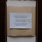 Deckle Edged Paper Box - Large Ivory