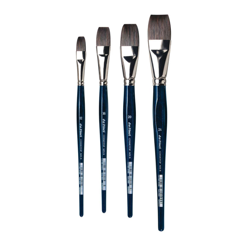 Da Vinci Cosmotop Mix B Flat Brush (Series 5830)