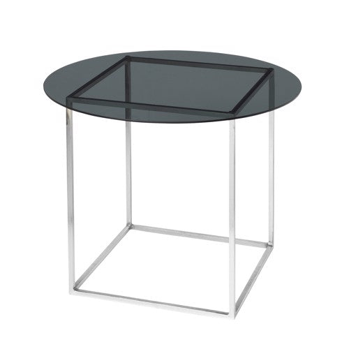 Table Metal Frame Glass Top