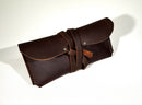 Leather Pencil Case with Tie Detail