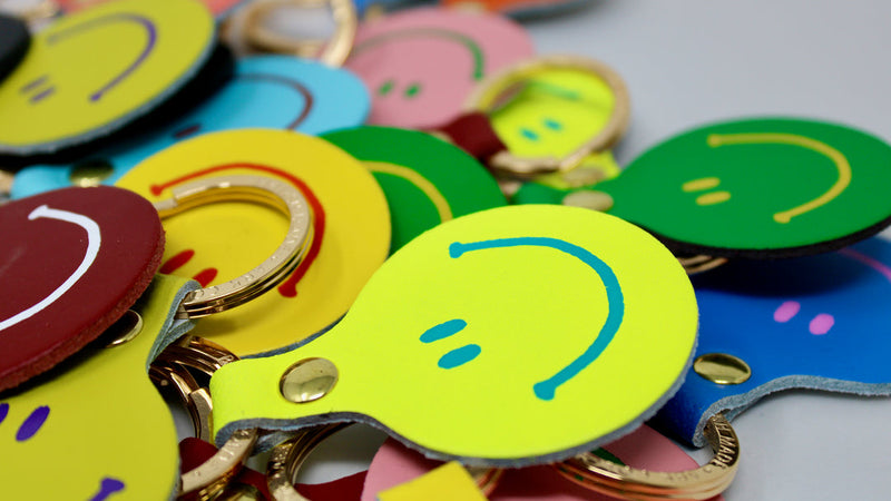 Feeling Lush Smilie Key Fob
