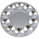10 Well Circular Aluminium Palette (17cm)