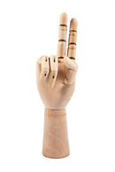 Large Wooden Hand 12"