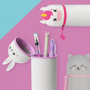 Legami Kawaii 2 in 1 Soft Silicone Pencil Cases