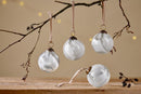 Lohara Baubles - White (set of 4)