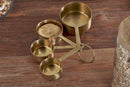 Mane Measuring Cups - Brushed Gold